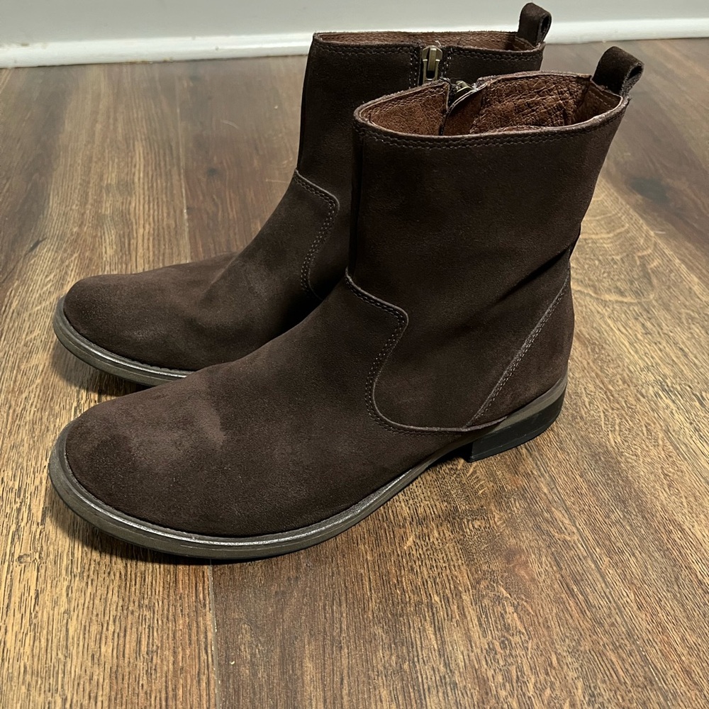 Marc New York Men's Brown Suede Boots